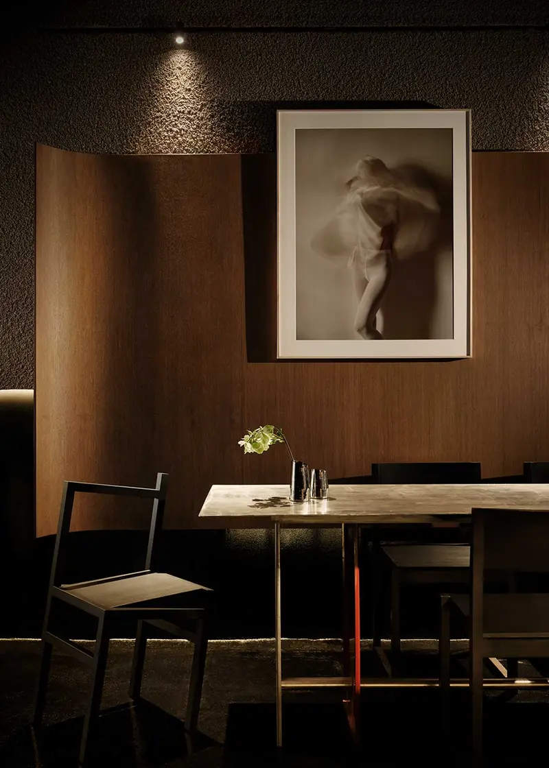 Mesa comedor acero
