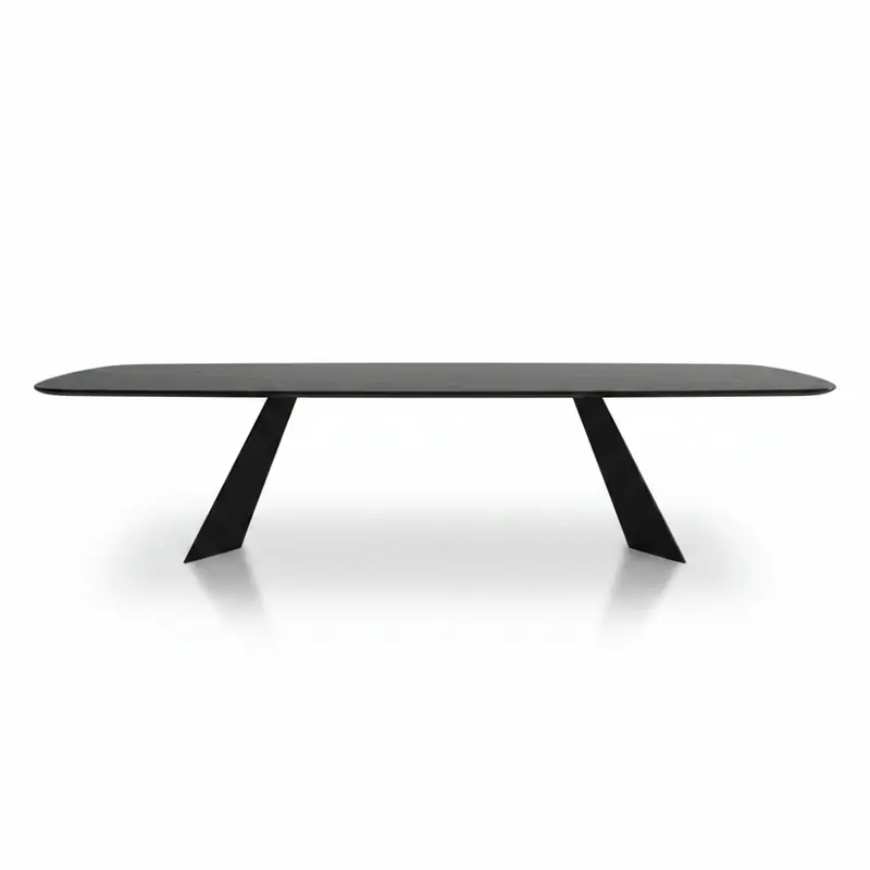 Mesa comedor de diseño Modelo Celia Tapa Cristal