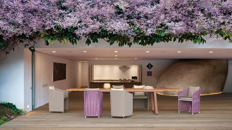 Mesa comedor extensible Bitta Lounge 8-12 personas
