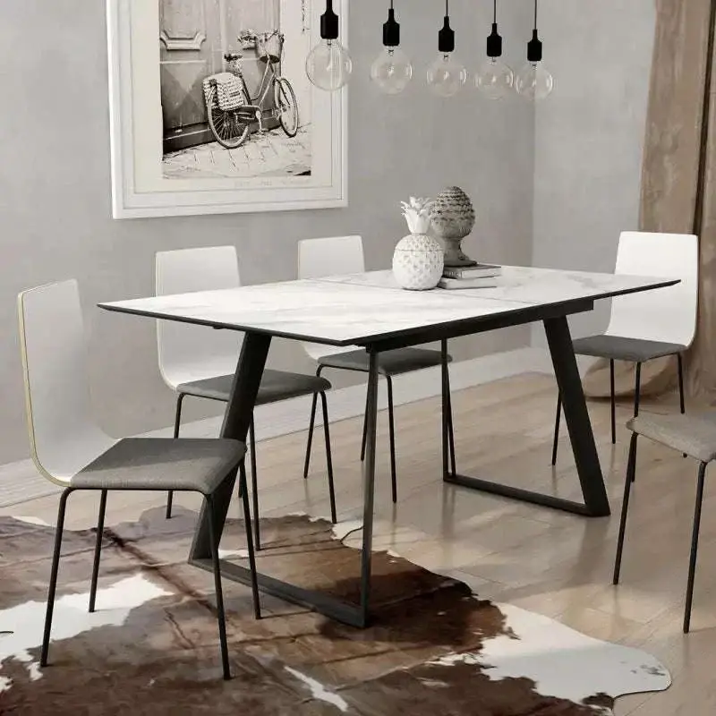 Mesa comedor extensible ROMINA PIEDRA