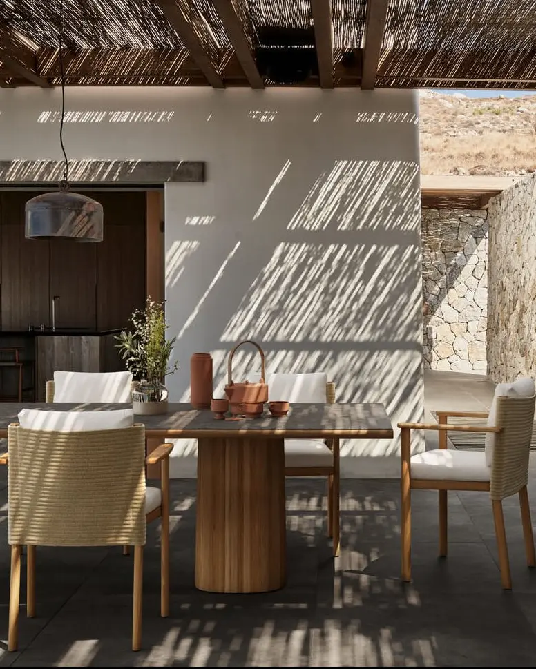 Mesa comedor Giro 290x108 | CM2 Du Gent Grey Ceramics