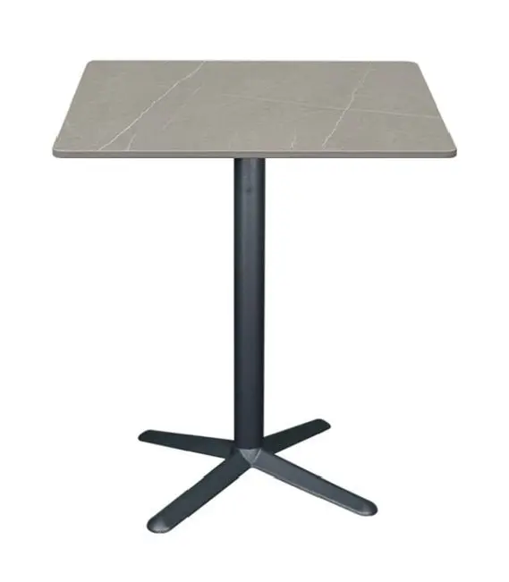 Mesa de bar industrial piedra sinterizada 70-80 cms Mito