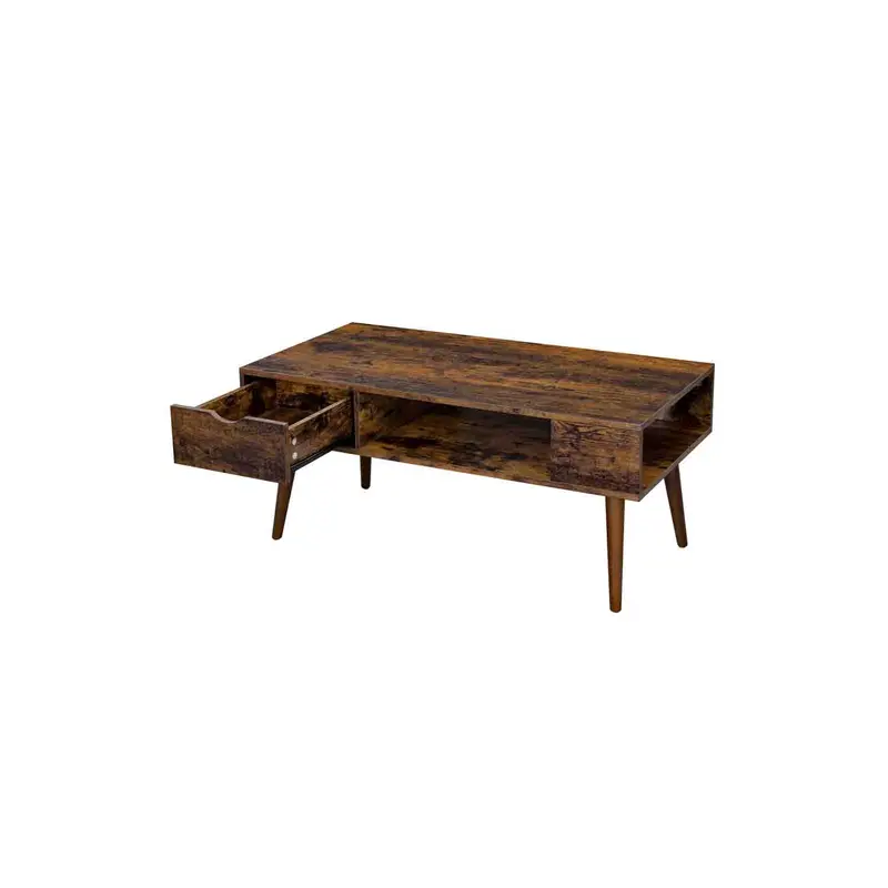 Mesa de Café con Espacio de Almacenamiento