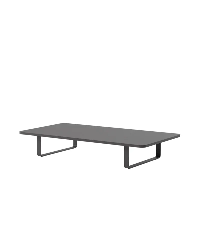 Mesa de centro Bitta Lounge | Patas 01C | Superficie aluminio 01C