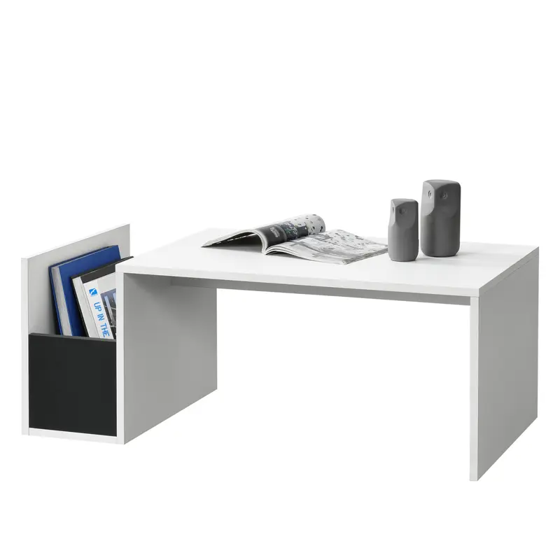 Mesa de centro Bollnäs 90x45x35 cm con compartimento de almacenamiento varios colores en.casa