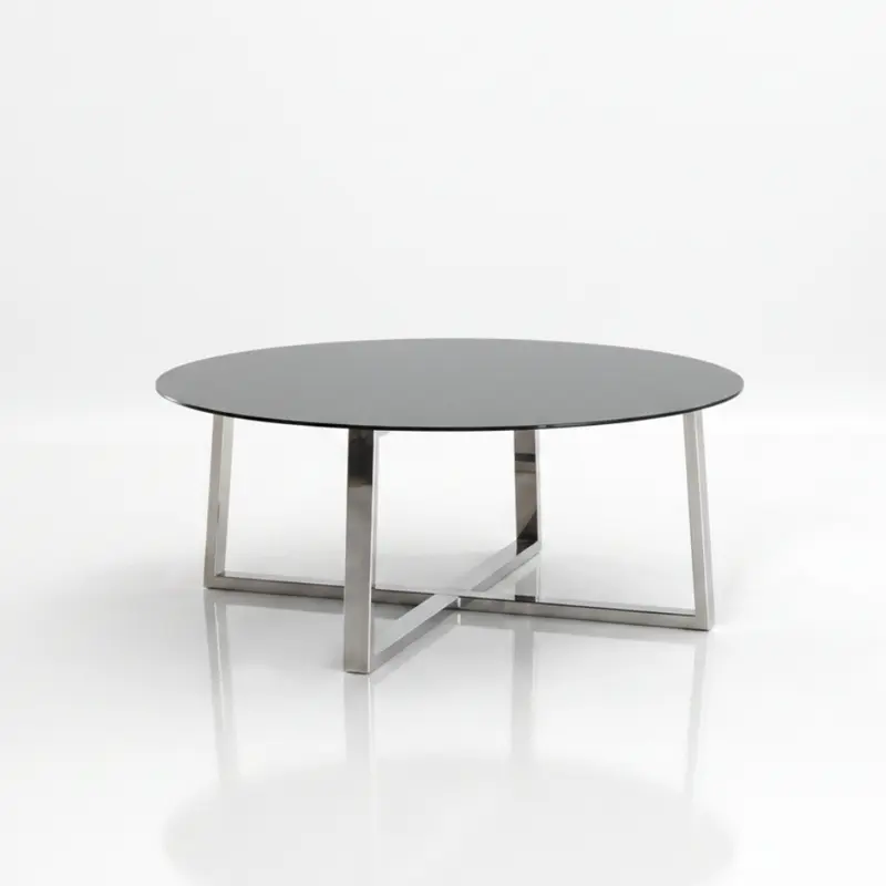 Mesa de centro de diseño redonda Modelo 5950