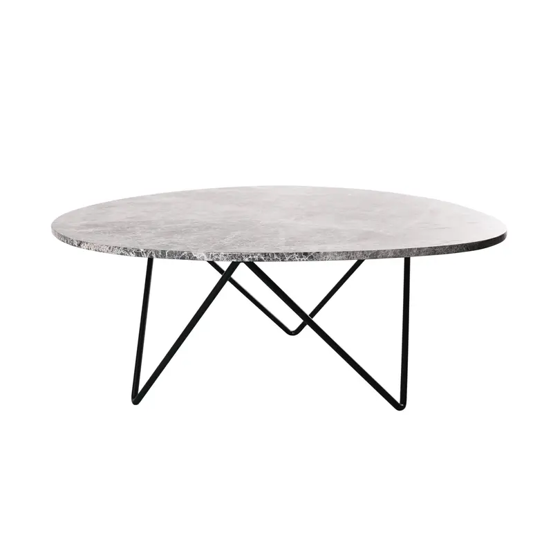 Mesa de centro de mármol - Richard - Mármol gris