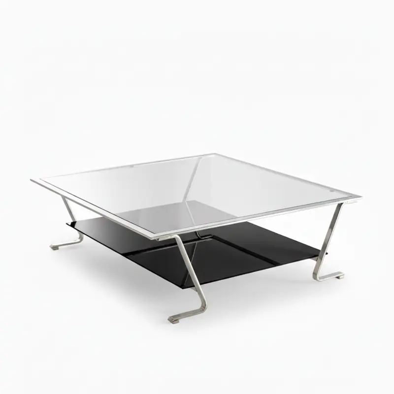 Mesa de centro modelo Picasso Base Negra