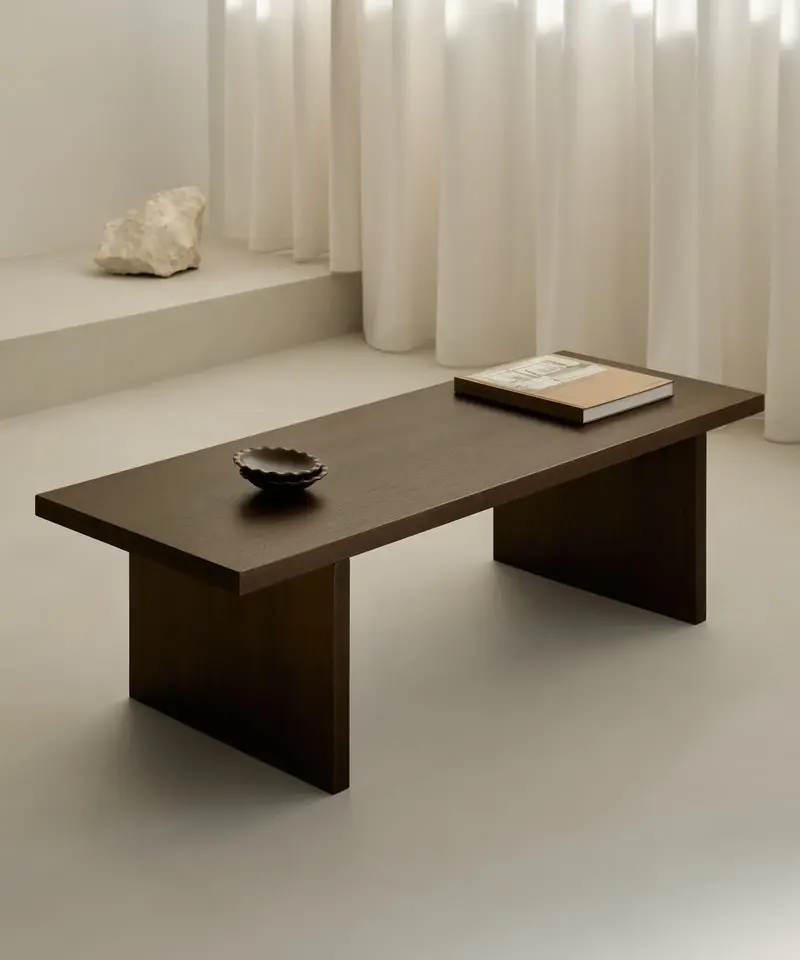 Mesa de Centro Rectangular en Madera Tokyo (120x45 cm)