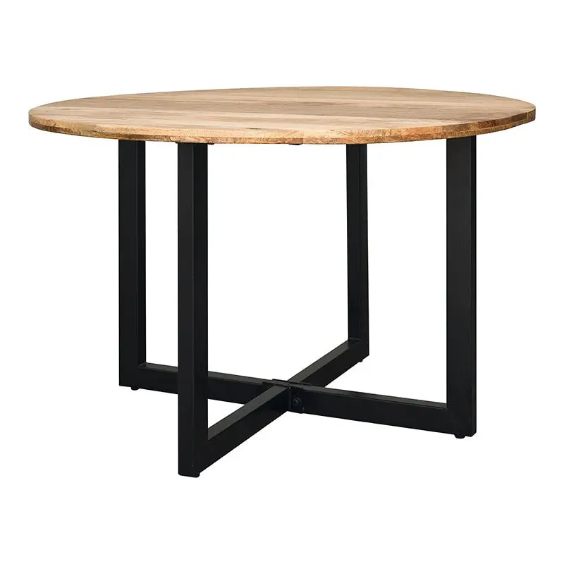 Mesa de comedor 120Ø madera mango Klara