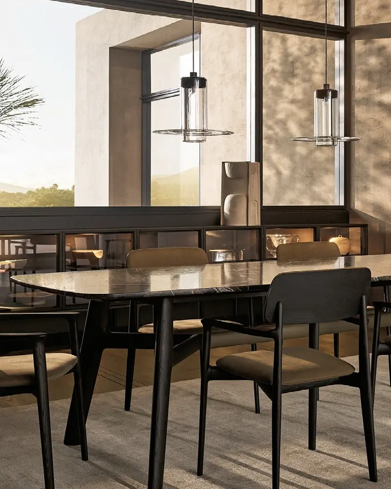 Mesa de comedor Curve 205 cm
