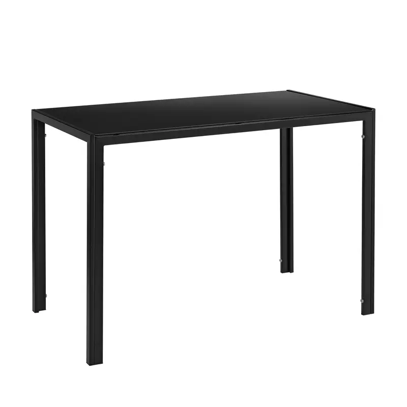 Mesa de comedor Eschede 105x60x75 cm con tablero de vidrio en varios colores en.casa