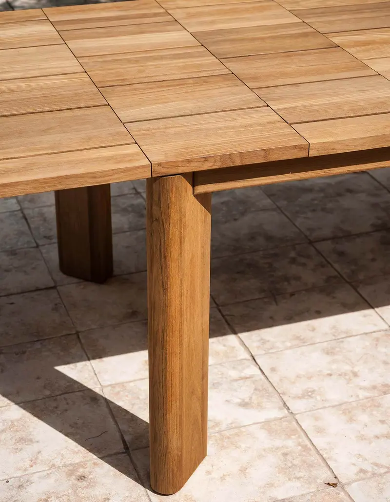 Mesa de comedor extensible Brick