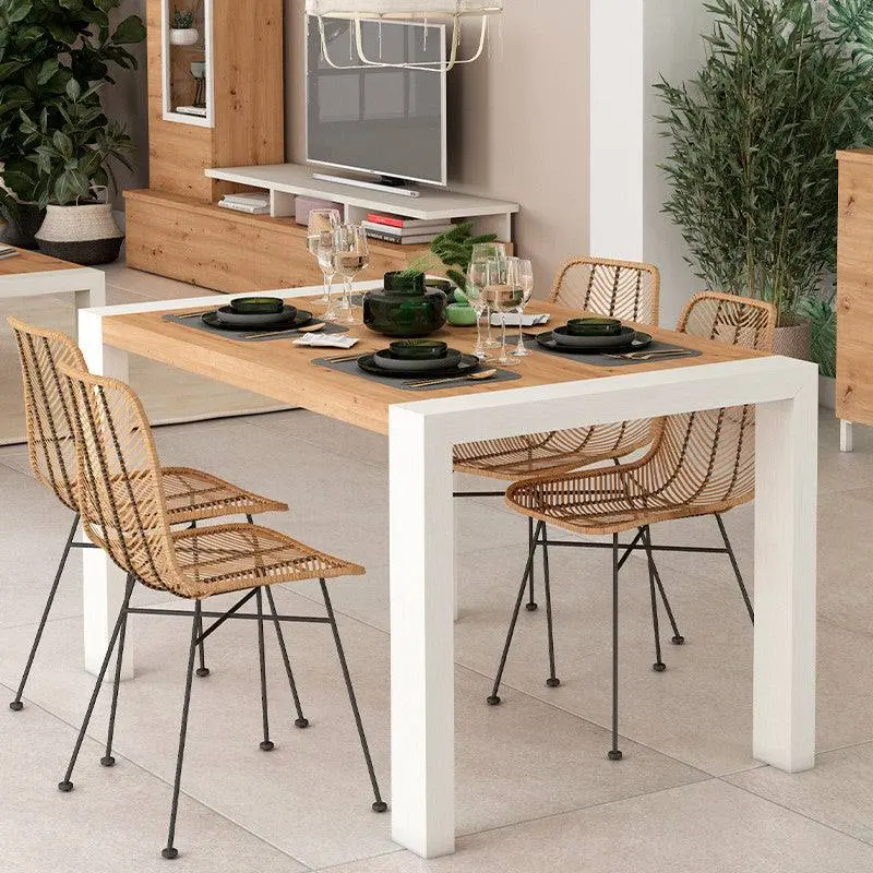 Mesa de Comedor Extensible Deslizante GINEVRA
