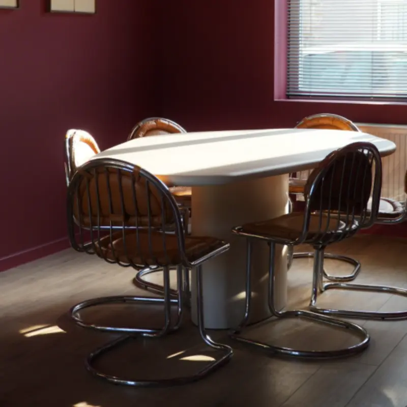 Mesa de comedor orgánica - Reims - StoneSkin - 200 cm