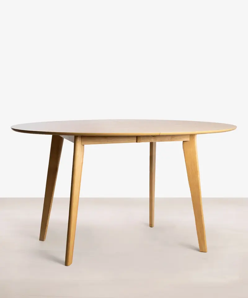 Mesa de Comedor Oval en Madera Extensible Gala (150-200 cm)