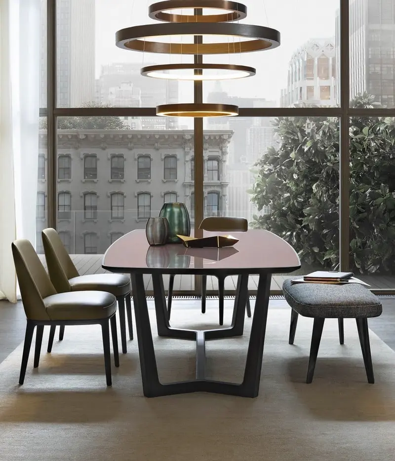 Mesa de comedor rectangular Concorde