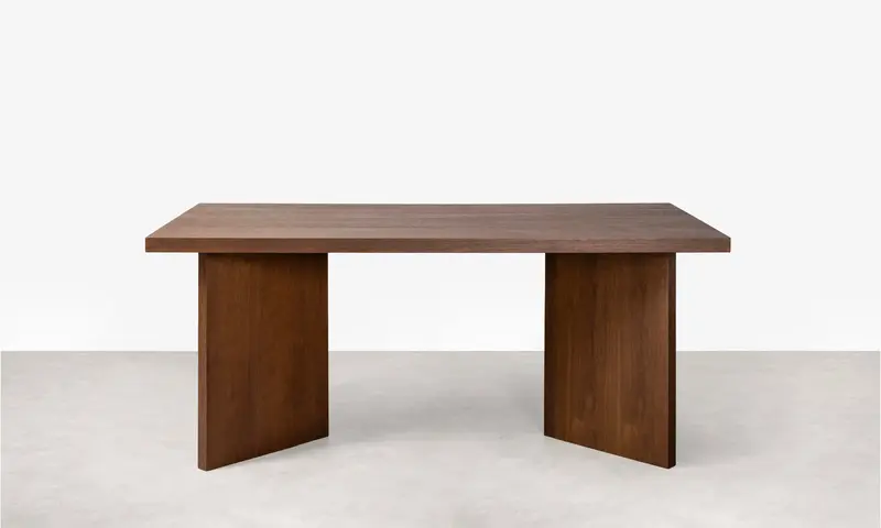 Mesa de Comedor Rectangular en Madera Gaia (180x90 cm)