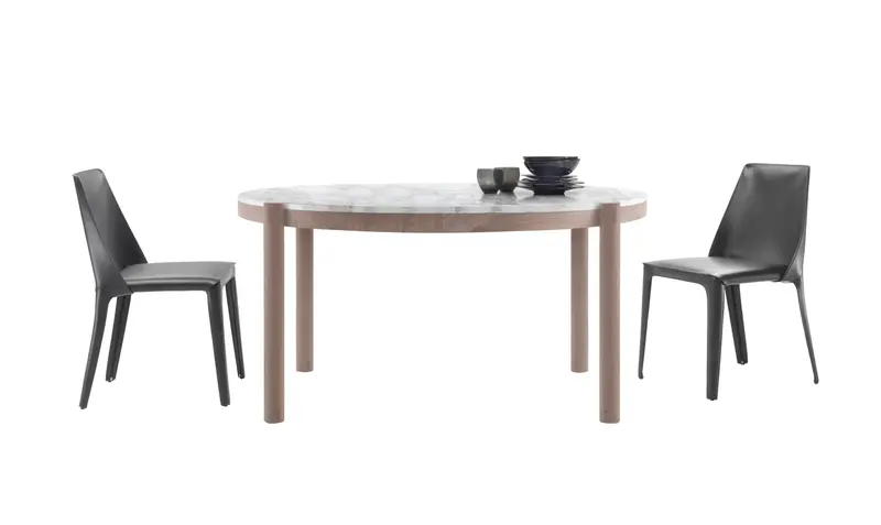 Mesa de comedor redonda Gustav