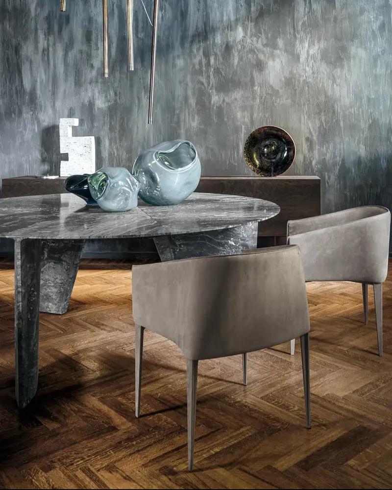 Mesa de comedor redonda Synapse