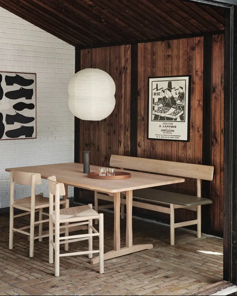 Mesa de comedor Shaker Mogensen C18