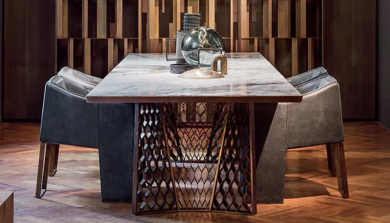 Mesa de comedor Stealth superficie en madera
