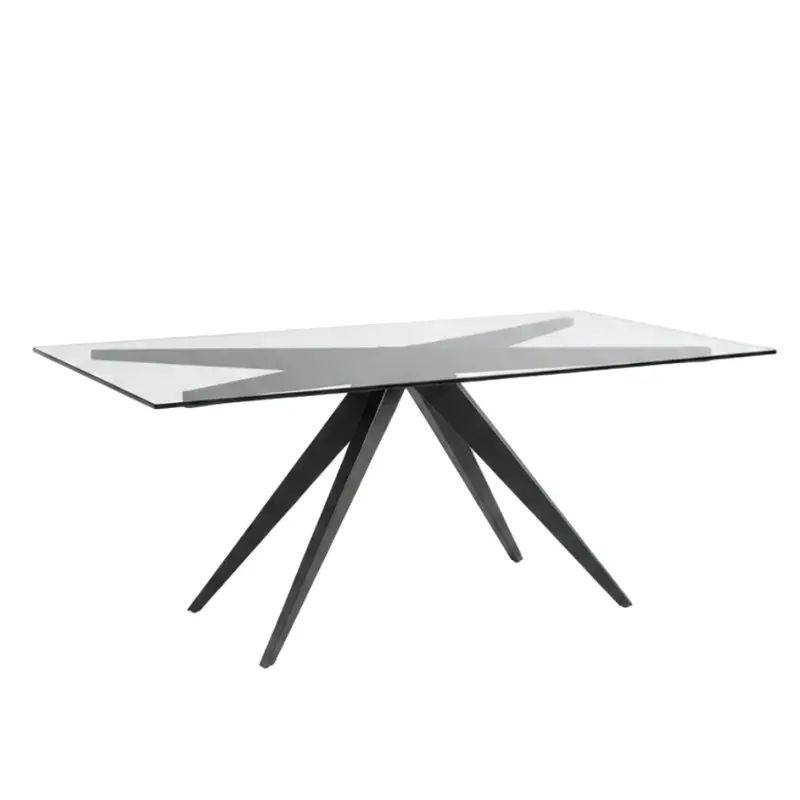 Mesa de Comedor Tapa de Cristal