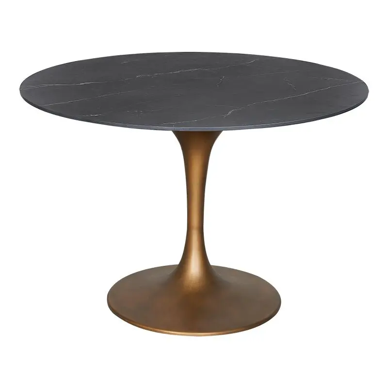 Mesa de comedor Tuli cobre piedra sinterizada