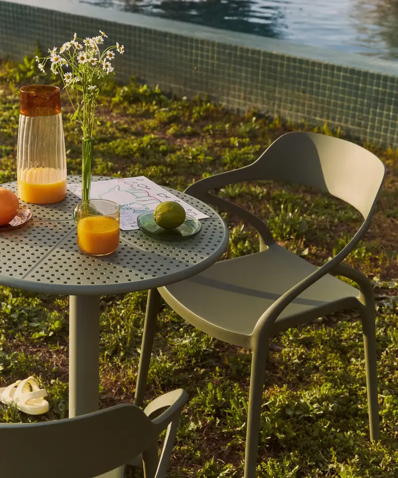 Mesa de Jardín Redonda Briza (60 cm)