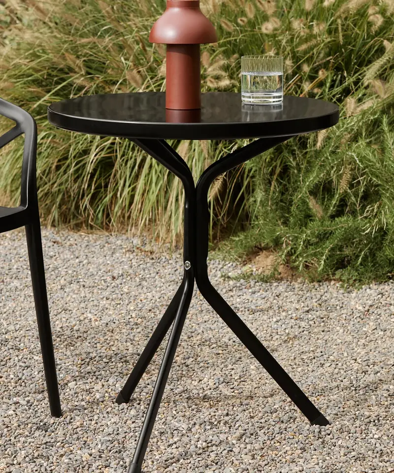 Mesa exterior de metal redonda Numa (60 x67 cm)