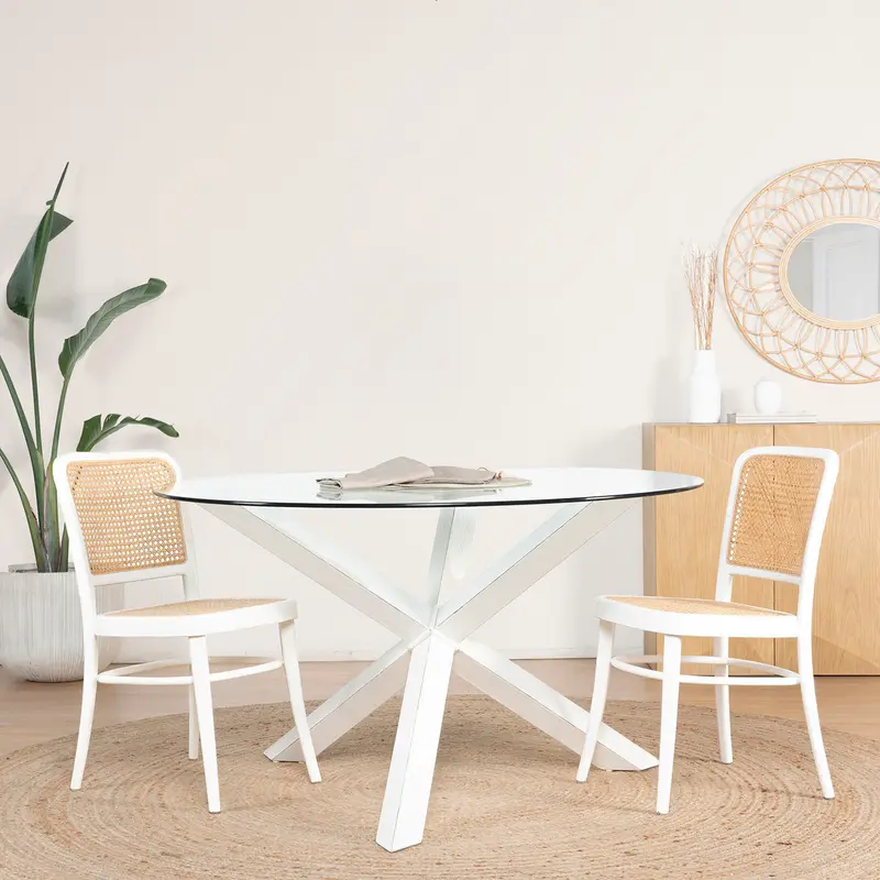 Mesa Tripod blanca