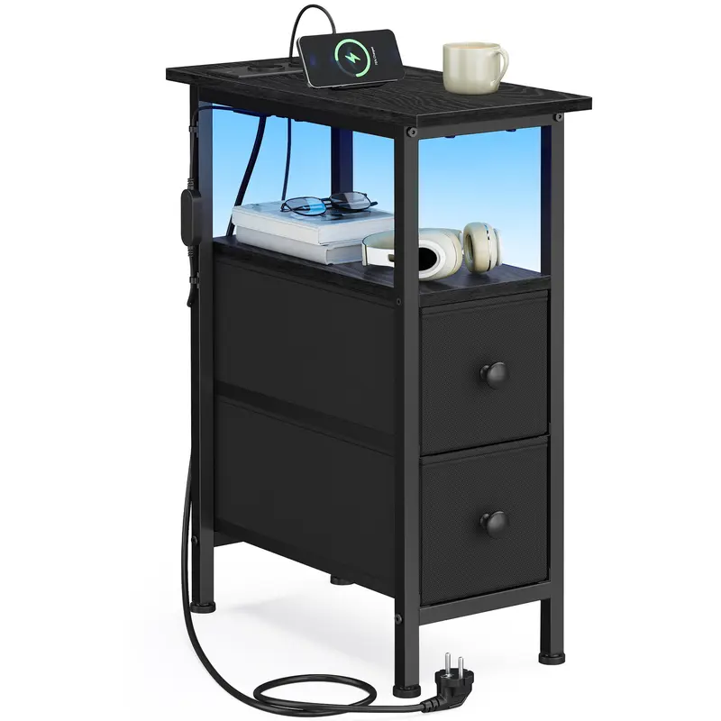 Mesita auxiliar con LED BELLAH