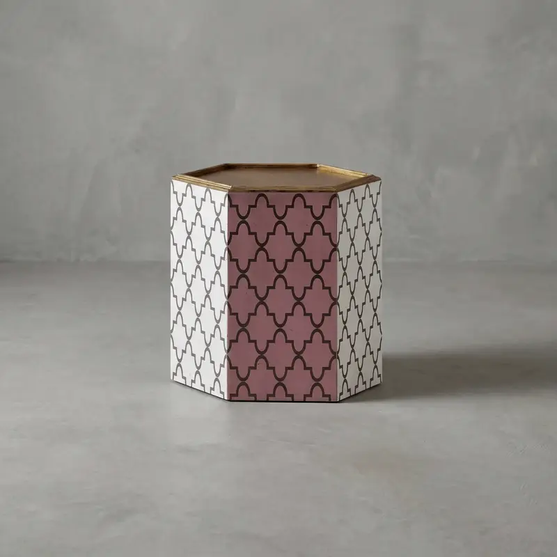 Mesita Hexagonal 2