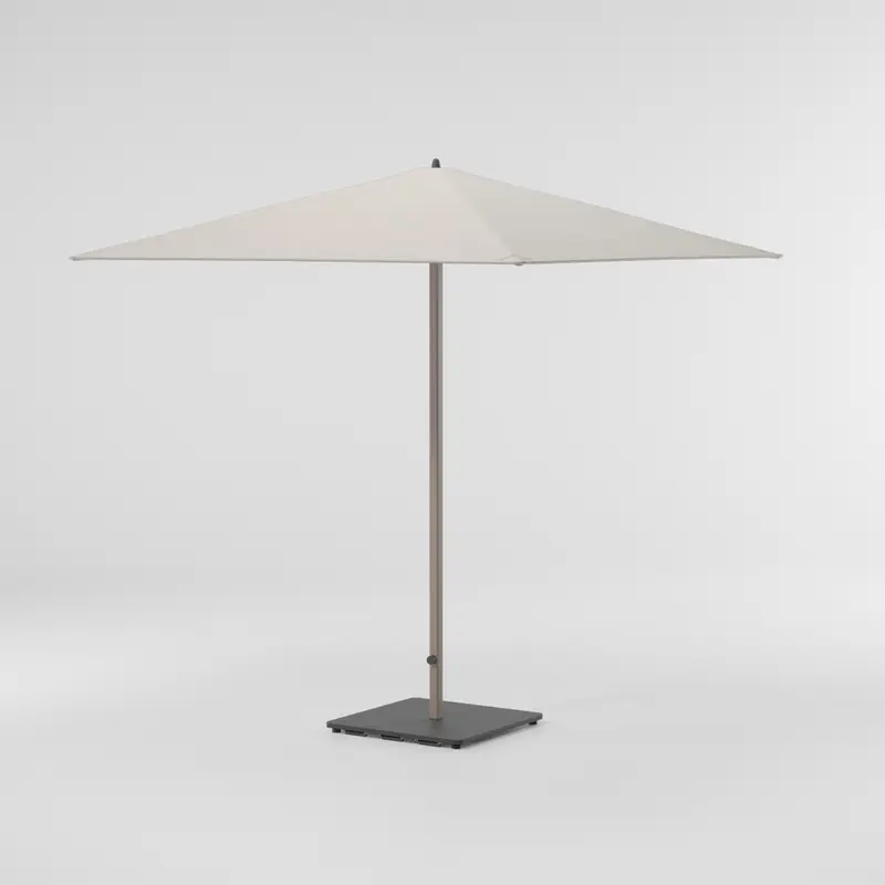 Meteo parasol S 220 × 220 | Aluminium | Base con ruedas