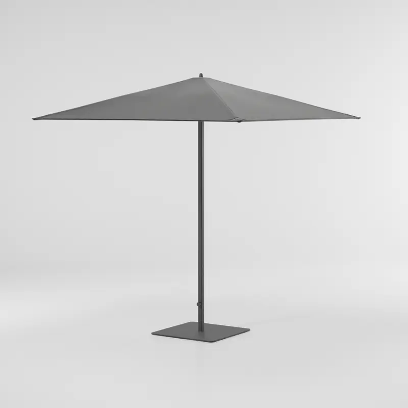 Meteo parasol S 220 × 220 | Aluminium | Base plana