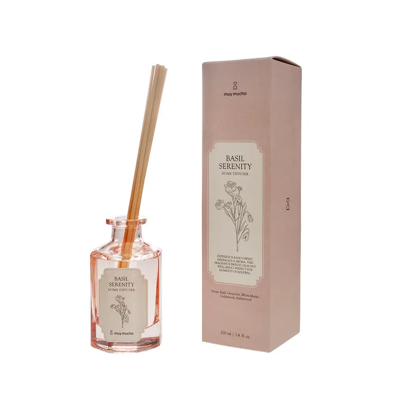 Mikado Basil & Cactus Flower - Difusor en Sticks