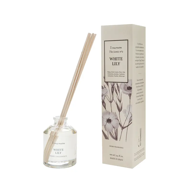 Mikado White Lily - Difusor en Sticks
