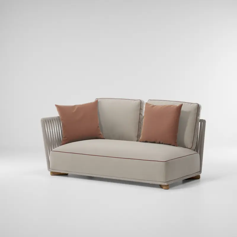 Módulo de esquina izquierda Grand Bitta | Cuerda Z05 | Cojín de asiento 07L
