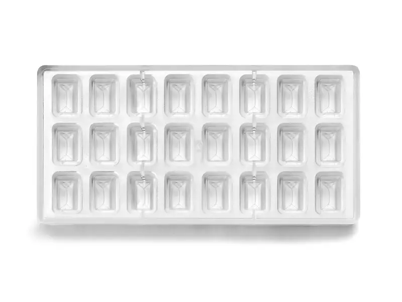 MOLDE BOMBON CONICO RECTANGULAR
