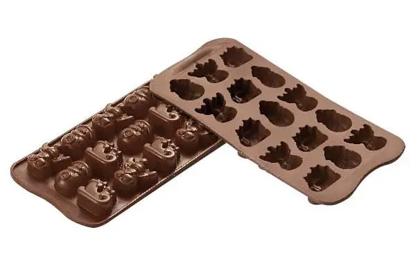 MOLDE PARA BOMBONES NAVIDAD SILIKOMART