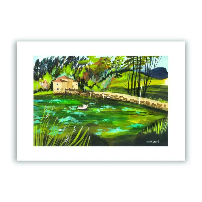 Molino Aceas Impresión Giclée