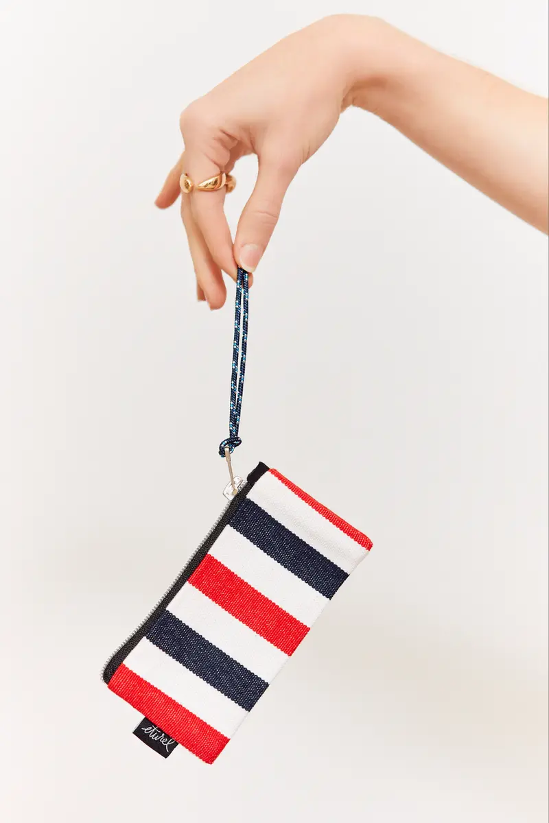 Monedero lona hamaca navy