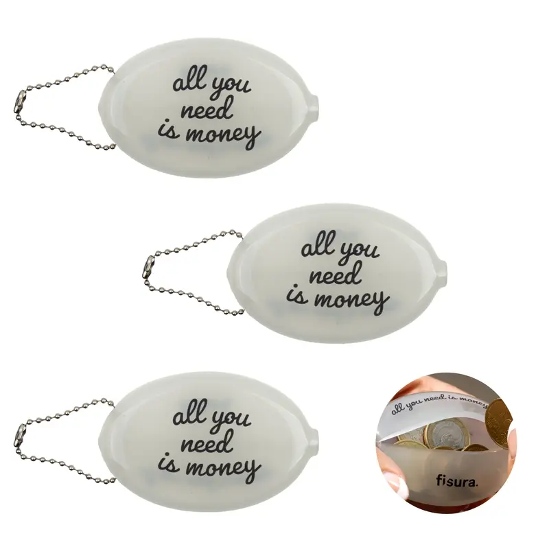 Monedero retro “All you need is money” set de 3