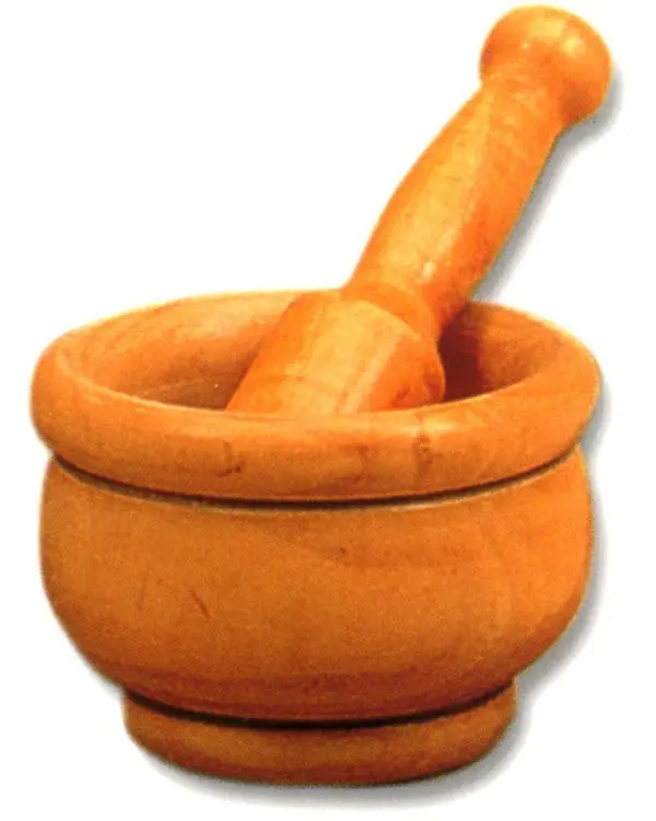 MORTERO CON MAZO 16CMS