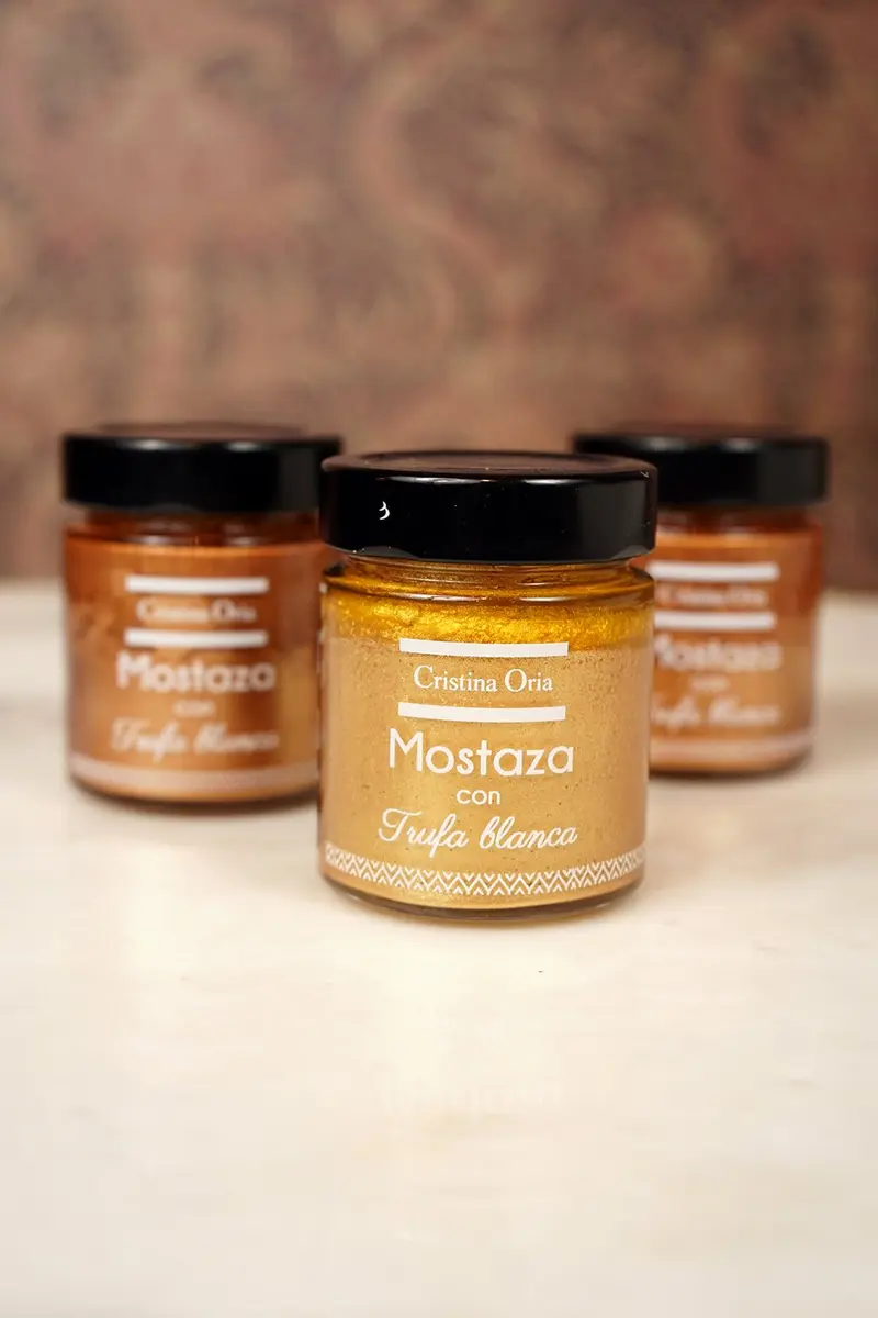 Mostaza Con Trufa Blanca Co 130G