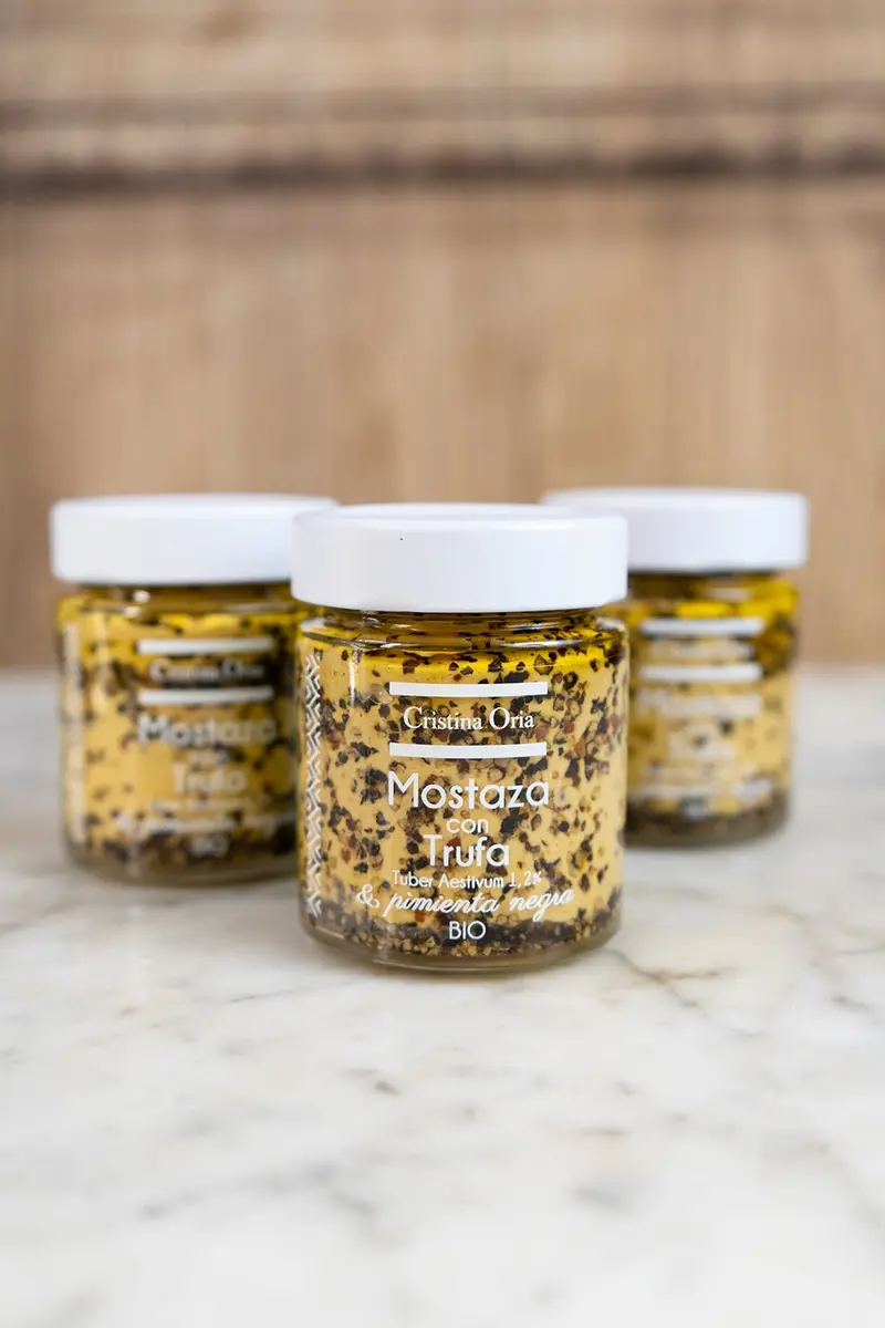Mostaza Con Trufa Y Pimienta Negra Bio Co 130G