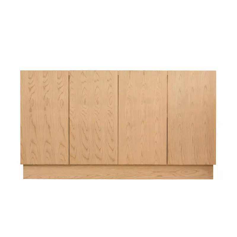 Mueble de baño escandinavo Felix - Roble - 154 cm