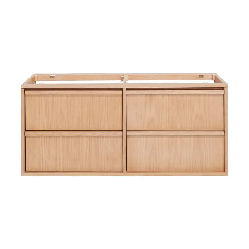 Mueble de baño escandinavo Fien - Roble - 120 cm
