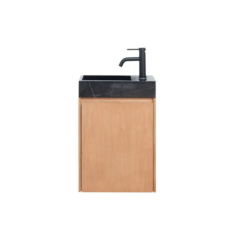 Mueble de baño Krabi Roble - Mármol Negro