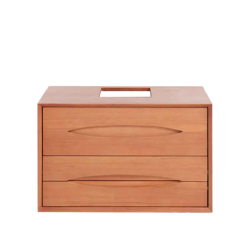 Mueble de baño Mid-Century de teca - Bill - 80 cm